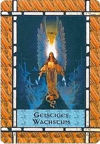 Engelkarte Geistiges Wachstum