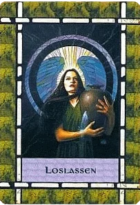 Engelkarte Loslassen