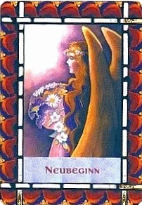 Engelkarte Neubeginn